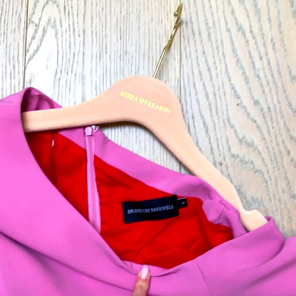 ❤️Brandon Maxwell Size 0 red dress❤️ perfect for Valentines Day - Picture 4 of 6